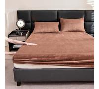 YWQJL Protege Matelas 180x200/140x200/160x200 Tissu Respirant Et Doux Drap Housse Matelas éPais Et éLastique IntéGral(e,120x200cm)