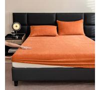 YWQJL Protege Matelas 180x200/140x200/160x200 Tissu Respirant Et Doux Drap Housse Matelas éPais Et éLastique IntéGral(d,153x203cm)