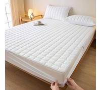 YWQJL ProtèGe Matelas Doux Et Respirant Housse Integrale Matelas RéNove Matelas Integral Fermeture éClair (1,200x200+25cm)