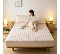 YWQJL ProtèGe Matelas Doux Et Respirant Housse Integrale Matelas RéNove Matelas Integral Fermeture éClair (4,180x190+30cm)