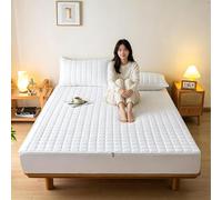 YWQJL ProtèGe Matelas Doux Et Respirant Housse Integrale Matelas RéNove Matelas Integral Fermeture éClair (1,120x190+20cm)
