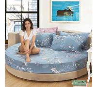 YWQJL Protege Matelas Drap Housse Coton Doux Confortable Et RéSistante Drap Housse Matelas éPais Coton pour Un Ajustement Parfait(#12,220cm)