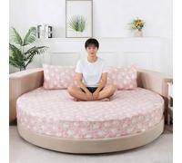YWQJL Protege Matelas Drap Housse Coton Doux Confortable Et RéSistante Drap Housse Matelas éPais Coton pour Un Ajustement Parfait(#15,220cm)