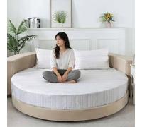 YWQJL Protege Matelas Drap Housse Coton Doux Confortable Et RéSistante Drap Housse Matelas éPais Coton pour Un Ajustement Parfait(#16,200cm)