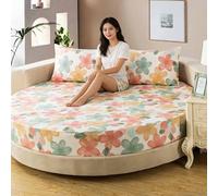 YWQJL Protege Matelas Drap Housse Coton Doux Confortable Et RéSistante Drap Housse Matelas éPais Coton pour Un Ajustement Parfait(#9,200cm)