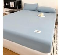 YWQJL Protege Sommier 180x200 Protege Matelas Drap Housse Matelas éPais 25 Cm Enveloppe De Matelas Respirante avec éLastique Tout Autour(h,90x200cm)