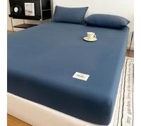 YWQJL Protege Sommier 180x200 Protege Matelas Drap Housse Matelas éPais 25 Cm Enveloppe De Matelas Respirante avec éLastique Tout Autour(e,120x200cm)