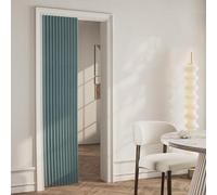 YWQJL Rideau De Porte Interieur Rideau Cache Placard Rideau Cuisine sans Percage Rideau Porte Rideau De Fenetre Rideau Armoire Auto Adhesif Rideau Occultant(#5,W 100/H 200cm)