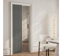 YWQJL Rideau De Porte Interieur Rideau Cache Placard Rideau Cuisine sans Percage Rideau Porte Rideau De Fenetre Rideau Armoire Auto Adhesif Rideau Occultant(#2,W 180/H 220cm)