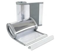 YWQJL Rideaux À Lamelles Transparent Rideau De Porte en Plastique Imperméable Rideau Laniere PVC Coulisse À Gauche Et À Droite Rideaux Porte D'extérieur(0.4cm,H220cmxW35cm)