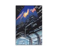 YWROLERYRY Affiches de Cyber City - Impression sur toile vintage - Décoration pour salon, chambre à coucher - 30 x 45 cm - Style sans cadre