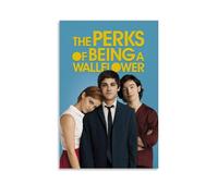 YWRRWQBER Affiches murales esthétiques « The Perks of Being A Wallflower » - Décoration murale vintage sur toile pour salon, chambre à coucher, 50 x 75 cm - Style sans cadre