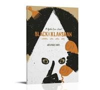 YWRRWQBER BlacKkKlansman Affiches murales esthétiques sur toile - Décoration vintage pour salon, chambre à coucher, chambre à coucher - 60 x 90 cm - Style cadre