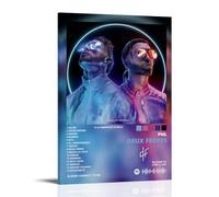 YWRRWQBER PNL Album Deux Frères Poster mural esthétique sur toile Décoration vintage pour salon, chambre à coucher, 30 x 45 cm, style cadre