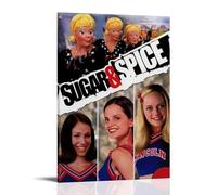 YWRRWQBER Poster de film Sugar And Spice - Impression sur toile décorative vintage pour salon, chambre à coucher - 40 x 60 cm - Style cadre