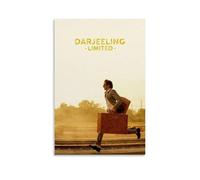 YWRRWQBER Poster de film The Darjeeling Limited - Esthétique - Art mural sur toile - Décoration vintage pour salon, chambre à coucher - 50 x 75 cm - Style sans cadre
