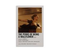 YWRRWQBER Poster de film The Perks of Being A Wallflower - Impression sur toile - Décoration murale vintage pour salon, chambre à coucher - 60 x 90 cm - Style sans cadre