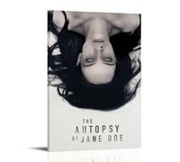 YWRRWQBER Poster décoratif sur toile « The Autopsy of Jane Doe » - Décoration murale vintage pour salon, chambre à coucher - 50 x 75 cm - Style cadre