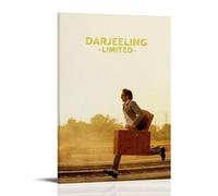 YWRRWQBER The Darjeeling Limited Affiche de film esthétique sur toile décorative pour salon, chambre à coucher, 50 x 75 cm, style cadre