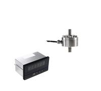 YWRWUPMGK Capteur de Cellule de Charge avec indicateur d'affichage Test Force de Compression Poids Pression Sortie 0-5 V 0-10 V 4-20 mA Alimentation 100-240 V/CA(0-1000KG Indicator)