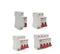 YWRWUPMGK Mini disjoncteur Solaire 1000V DC 1P 2P 3P 4P, 10 pièces, Interrupteur de Protection Contre Les surcharges 6A 10A 16A 20A 25A 32A 40A 50A 63A photovoltaïque MCB PV(20A)