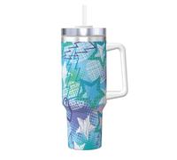 YWSOTRE Rock Stars Flash,Bouteille d'eau en acier inoxydable avec poignée Ice Bully Cup 40 oz