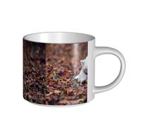 YWSOTRE Westie Bokeh West Highland White Terrier Chiens,Tasse en céramique grande capacité, tasse à thé, tasse à café 450 ml