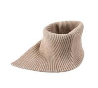 YWTAENOH Écharpe d'hiver à col roulé et col Dickey détachable triangulaire en tricot côtelé pour homme et femme