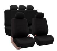 YWWNB Housses de siège de Voiture pour Renault Captur I 2014 2015 2016 2017 2018, Housse Siege Voiture Universel Couvre Sieges Accessoires,Black1