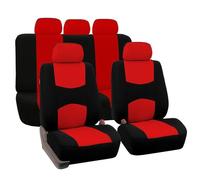 YWWNB Housses de siège de Voiture pour Renault Captur I 2014 2015 2016 2017 2018, Housse Siege Voiture Universel Couvre Sieges Accessoires,Red1