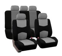 YWWNB Housses de siège de Voiture pour Renault Captur I 2014 2015 2016 2017 2018, Housse Siege Voiture Universel Couvre Sieges Accessoires,Grey1