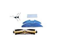 YWXCBNCI 2 brosses latérales, 1 brosse à rouleau, 2 chiffons de nettoyage et 1 filtre HEPA compatibles avec l'aspirateur robot FAGOR FG2120 BL506W.
