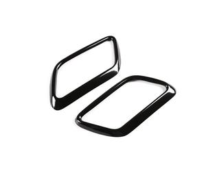 YWXCBNCI Compatible avec Land Rover Range Velar 2017 - 2020, cadre de gorge de queue, décoration de couverture, garniture de tuyau, autocollants, accessoires(Army green)