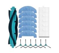 YWXCBNCI Compatible avec l'ensemble de pièces de rechange for aspirateur robot Lubluelu L15: brosse principale, brosses latérales et filtre.