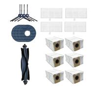 YWXCBNCI Compatible avec les accessoires Ing Robot Omni C20, rouleau principal, brosse latérale, filtre, sac à poussière