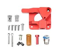 YWXCBNCI Kit de Mise à Niveau for extrudeuse à Double engrenage avec rondelles et Alimentation en métal, Compatible avec Les imprimantes 3D Ender 3 V2 Pro et Neo CR10(Left)