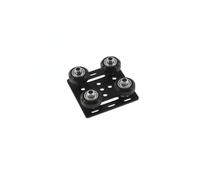 YWXCBNCI Pièces d'imprimante 3D, Jeu de plaques de portique 2020 V, poulie à Plaque coulissante spéciale for Roues profilées en Aluminium 2020(4PCS)