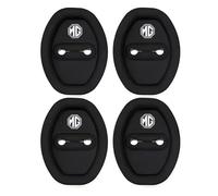 YWXKZZMX 4 Pièces Couvercle Loquet Porte Voiture, pour MG ZS 2017-2023 Hybrid Réduisant Bruit Couvercle Serrure Porte Voiture Protection Accessoires