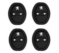 YWXKZZMX 4 Pièces Couvercle Loquet Porte Voiture, pour Peugeot 308 2007-2013 Phase 1 Réduisant Bruit Couvercle Serrure Porte Voiture Protection Accessoires