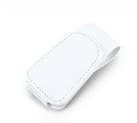 YWXKZZMX Porte Lunettes Pare Soleil Voitures, pour Kia EV3/EV6/EV9/Forte/Imagine/Joice/Niro Etui Lunettes Voiture Cuir PU Voiture Accessoires Interieur,B