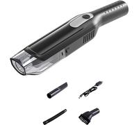 YX3560 Petit aspirateur portatif à manche droit sans fil, Style : Basic (Noir)