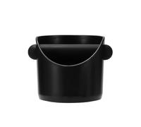 YXADGML Bac à Marc de Café Seau à poudre de marc de café, poignée de machine domestique, bac à déchets, bac de recyclage(Black)