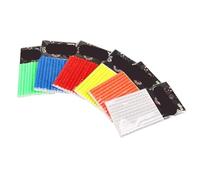 YXADGML Lumières De Roue De Vélo Lot de 12 Lampes de vélo, Jantes, Rayons, Clips, Tube, Avertissement de sécurité, Bande réfléchissante, Accessoires de vélo(Blue)