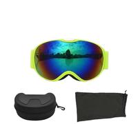 YXADGML Lunette De Ski Children Ski Goggles Anti-Fog Double Layer Skiing Glasses Kids Snowboard Winter Outdoor Sports Goggle for Age 4-14(XJ-ET-LV-HE)