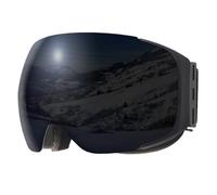 YXADGML Lunette De Ski Professional Magnetic Ski Goggles Men Women Quick-Replacement Lens and Case Protection Anti-Fog Snowboard Ski Glasses(Black)