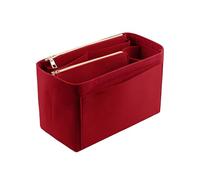YXBQueen Organisateur de Sac à Main Multifonctionnel Rouge Sac à Main en Feutre Organiseur Organiseur Multi Poches de Sac Organisateur de Sac a Main Multi-Poche