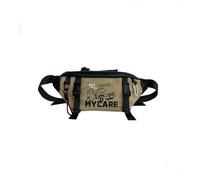 YXBQueen Sac banane tactique réglable avec plusieurs compartiments, noir et kaki, 40 x 18 x 10 cm, kaki, 8 Inch