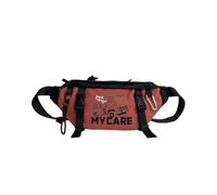 YXBQueen Sac banane tactique réglable avec plusieurs compartiments, noir et kaki, 40 x 18 x 10 cm, Rouge, 8 Inch