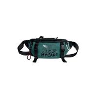YXBQueen Sac banane tactique réglable avec plusieurs compartiments, noir et kaki, 40 x 18 x 10 cm, Vert, 8 Inch