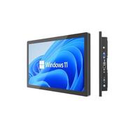 YXCPFEO Ordinateur Industriel Tout-en-Un à écran Tactile capacitif de 15,6 Pouces(Monitor No OS)